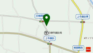 麺屋 はな道 南アルプス店の地図画像