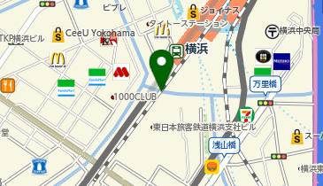 Honeys(ハニーズ) 横浜ポルタ店の地図画像