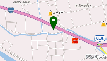 鶏笑 駅家店の地図画像