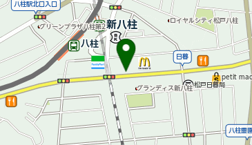 LAHAGOLF24(ラバゴルフニジュウヨン) 八柱店の地図画像