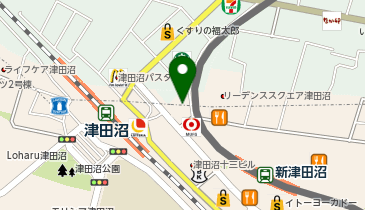 ガスト 津田沼駅前店の地図画像
