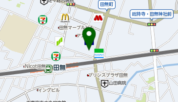 みずほ銀行 田無支店の地図画像