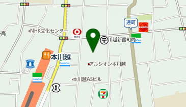 川越ジンギスカン・生ラム ラムイチの地図画像