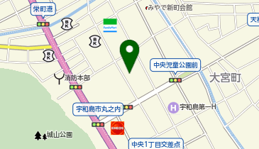 アガン 宇和島店の地図画像