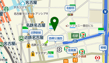 タイトーステーション 名古屋名駅店の地図画像