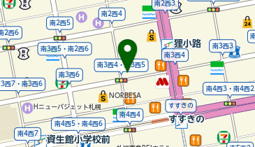 釧路の炉ばた お鶴の地図画像