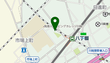 大地レンタカー 川崎八丁畷店の地図画像