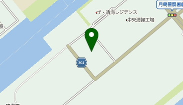 エースコンタクト ららテラスHARUMI FLAG店の地図画像