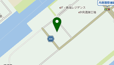 日本調剤 晴海薬局の地図画像