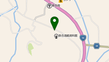 田部竹下酒造の地図画像