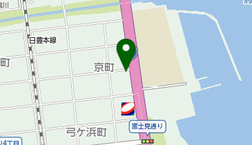 ふくやラーメン工房 別府総本店の地図画像
