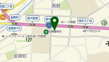 酒魚彩たかざわの地図画像