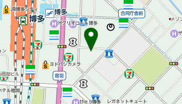 伸輔 博多駅筑紫口店の地図画像
