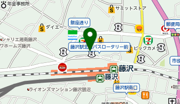 元祖油堂 藤沢店の地図画像