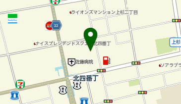 カジュアルイタリアン 翔の地図画像