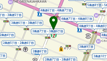 KINGBEAR(キングベア) 旭川さんろく店の地図画像