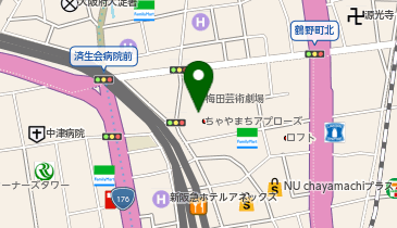 ちゃやまちフィットネスクラブの地図画像