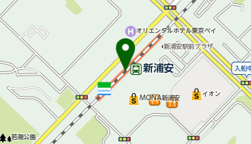 atre新浦安(アトレ新浦安)の地図画像