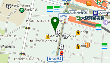 karendo(カレンド) あべのキューズモール店の地図画像