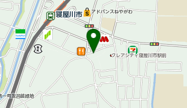 リビングカフェの地図画像