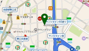 男のエステ ダンディハウス 池袋店の地図画像