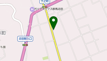 沼田上原院の地図画像