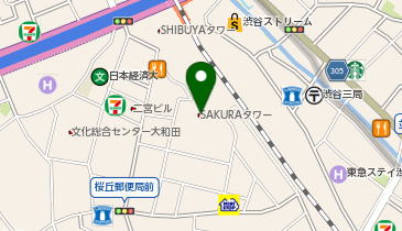 BRANZ(ブランズ)渋谷桜丘の地図画像
