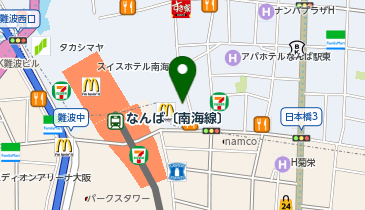 藤次郎ナイフギャラリー 大阪店の地図画像