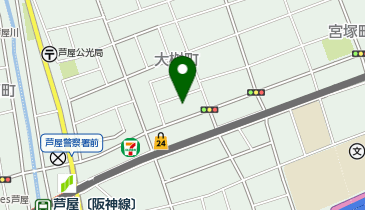 中国料理 楽華の地図画像