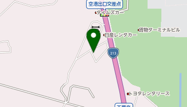 ガッツレンタカー 大分空港店の地図画像
