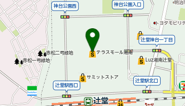 ペテモ テラスモール湘南店の地図画像