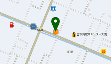 らーめん 支那虎の地図画像