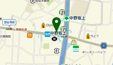 備長炭火焼鳥 カドクラ商店 中野坂上の地図画像