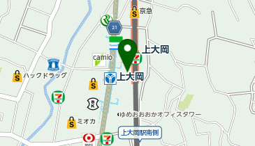 和菓子専門店TERADAYA(テラダヤ) 京急百貨店上大岡店の地図画像