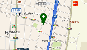 大阪市立心和中学校の地図画像