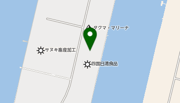 NC建材株式会社 四国オフィスの地図画像