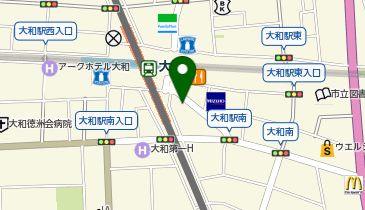 コロッケクラブ 大和駅前店の地図画像