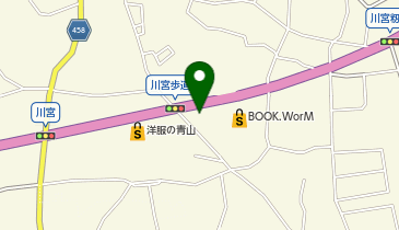 コロッケクラブ 川宮店の地図画像