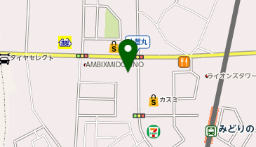 一誠商事株式会社 みどりの支店の地図画像