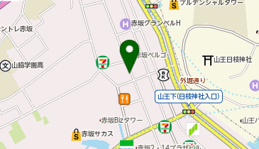 BUZZ Live(バズ ライブ) 赤坂の地図画像