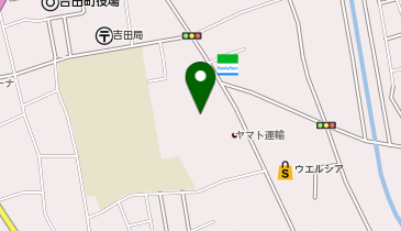 吉田町総合体育館の地図画像