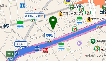 串 ポロ衛門 道玄坂の地図画像