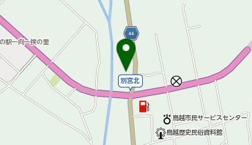 白山別宮神社の地図画像