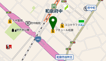 フチュール和泉の地図画像