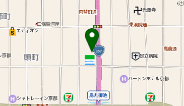 T-LIFEパートナーズ株式会社 京都支店の地図画像