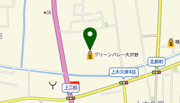 おたからや グリーンバレー大沢野店の地図画像