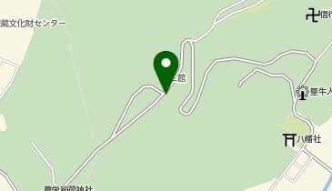 呉羽山展望台の地図画像