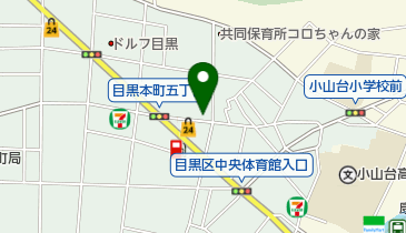 こども美術教室がじゅく 武蔵小山スタジオの地図画像