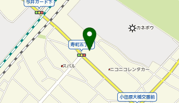 D-tennis(ディー テニス) インドアスクール小田原校の地図画像