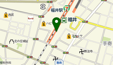 蟹と海鮮ぼんたの地図画像